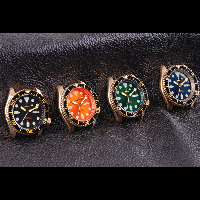 heimdallr bronze skx007 mechanical watches heimdallr bronze skx007 mechanical watches