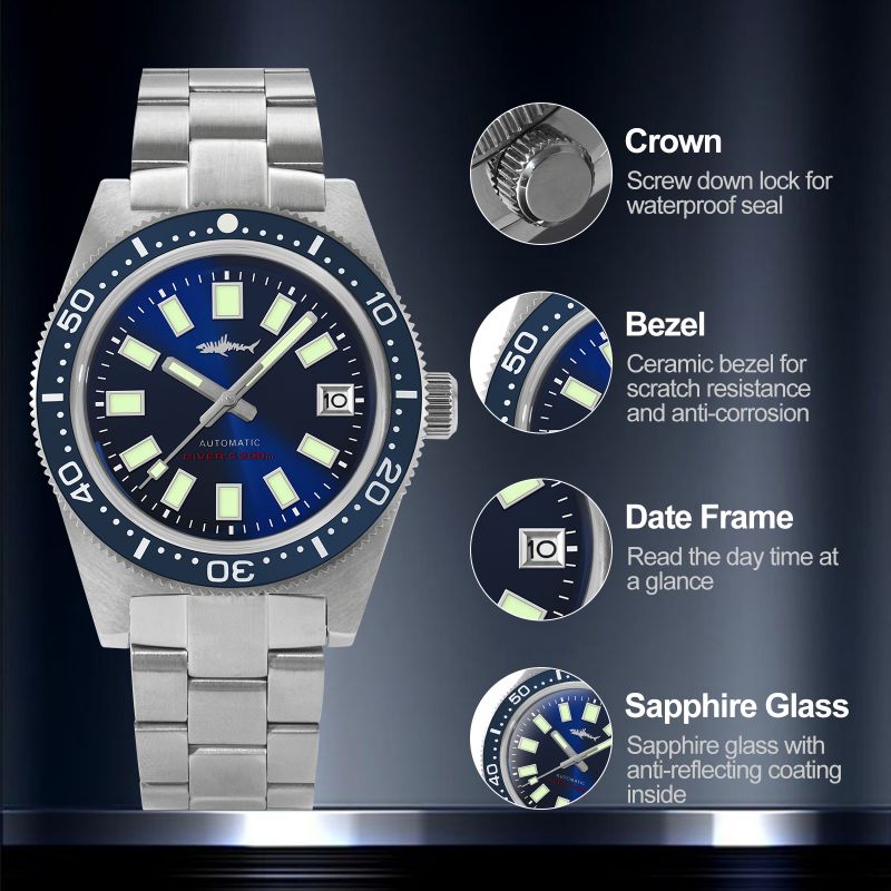 heimdallr 62mas men's diver automatic watch heimdallr 62mas men's diver automatic watch