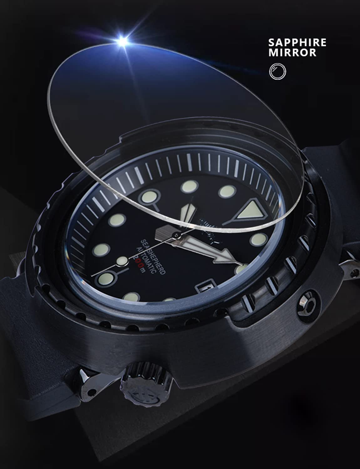 heimdallr black pvd tuna can watch heimdallr black pvd tuna can watch