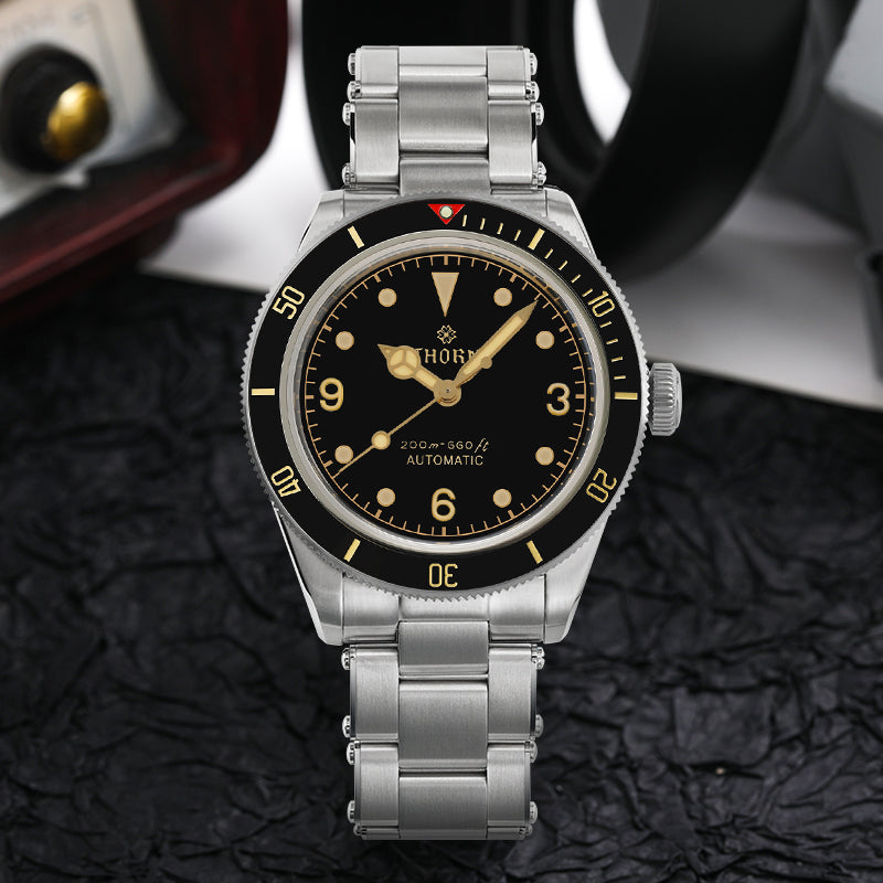thorn 39mm diver 6200 retro diver watch thorn 39mm diver 6200 retro diver watch