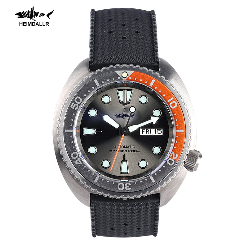 heimdallr titanium mini turtle diver watch heimdallr titanium mini turtle diver watch