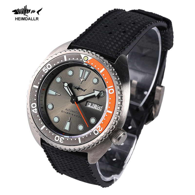 heimdallr titanium mini turtle diver watch heimdallr titanium mini turtle diver watch