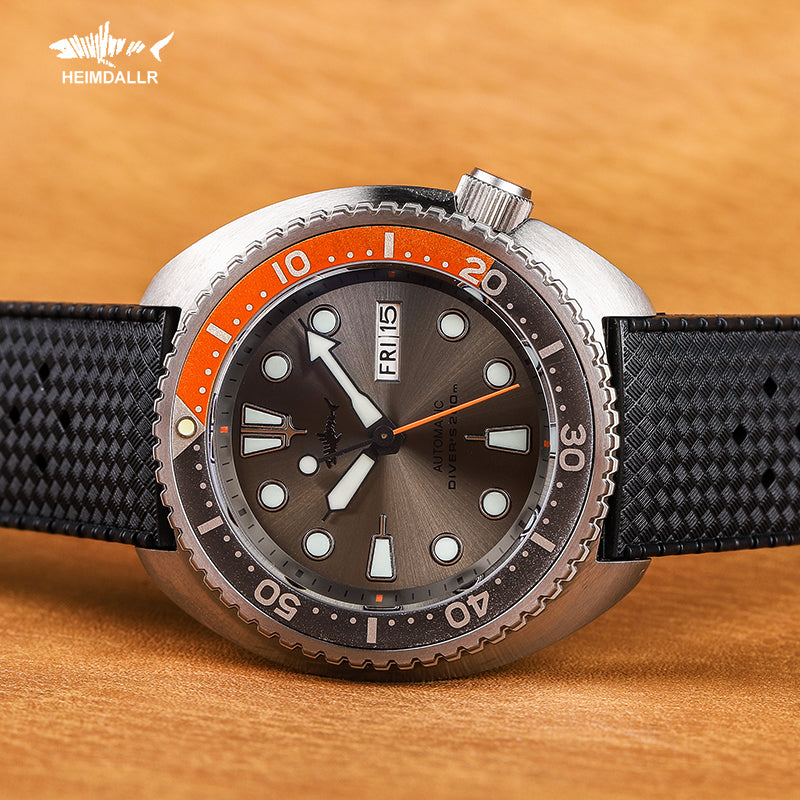 heimdallr titanium mini turtle diver watch heimdallr titanium mini turtle diver watch