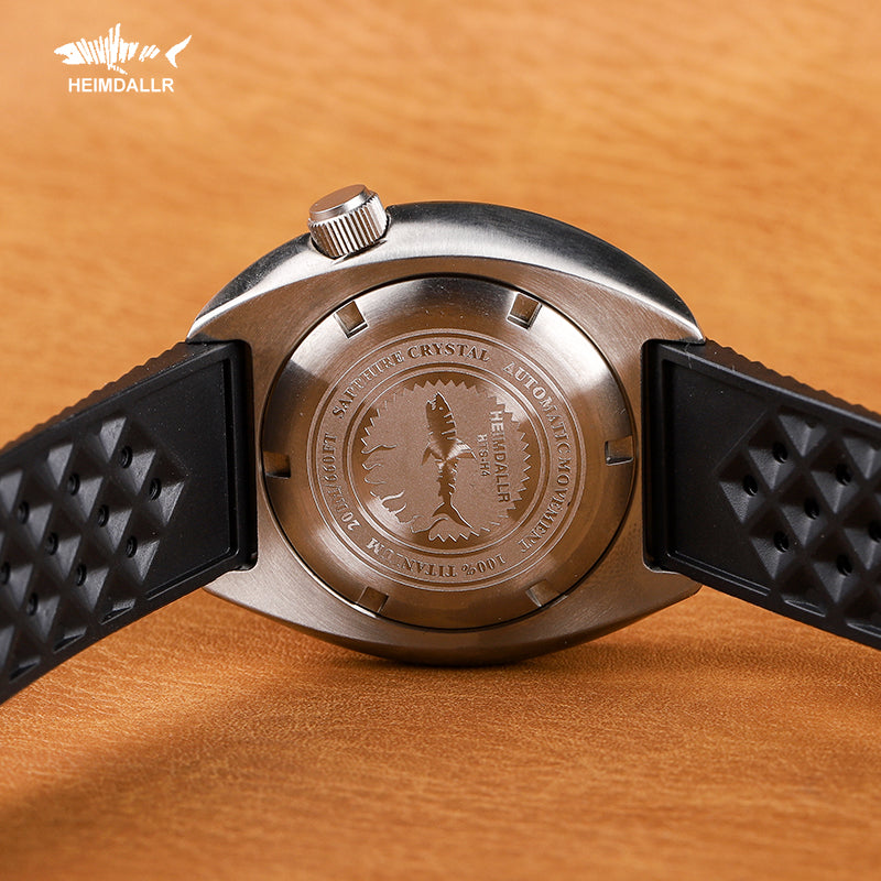 heimdallr titanium mini turtle diver watch heimdallr titanium mini turtle diver watch