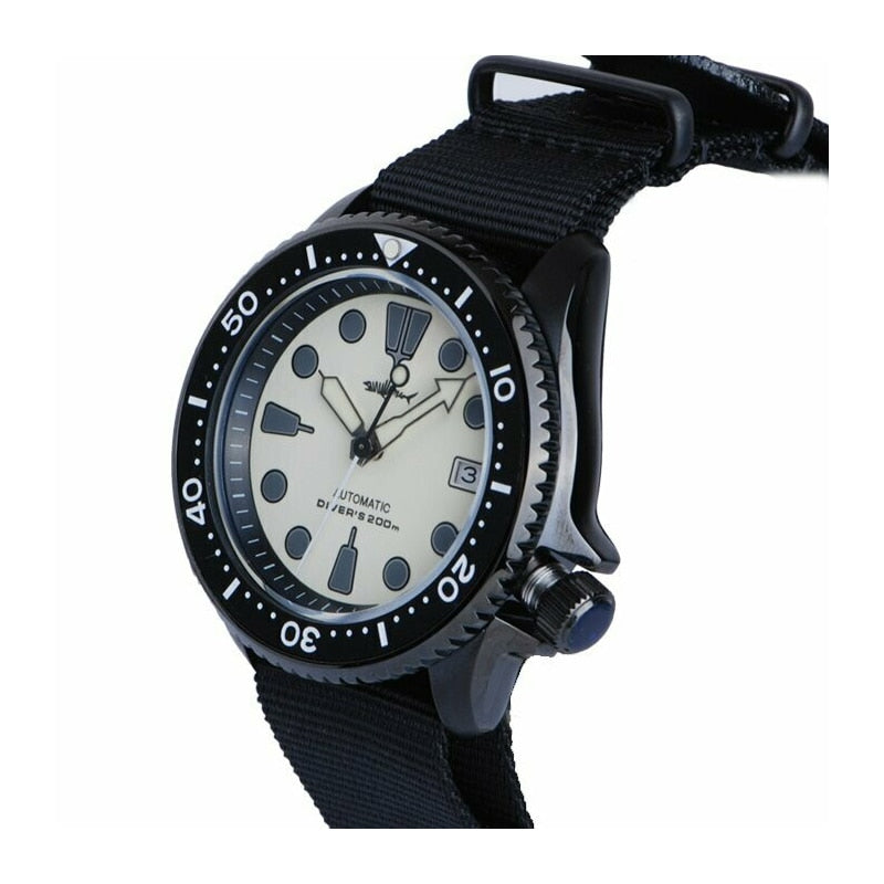 heimdallr pvd black skx007 automatic watch heimdallr pvd black skx007 automatic watch