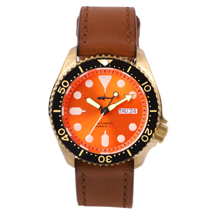 heimdallr bronze skx007 mechanical watches heimdallr bronze skx007 mechanical watches