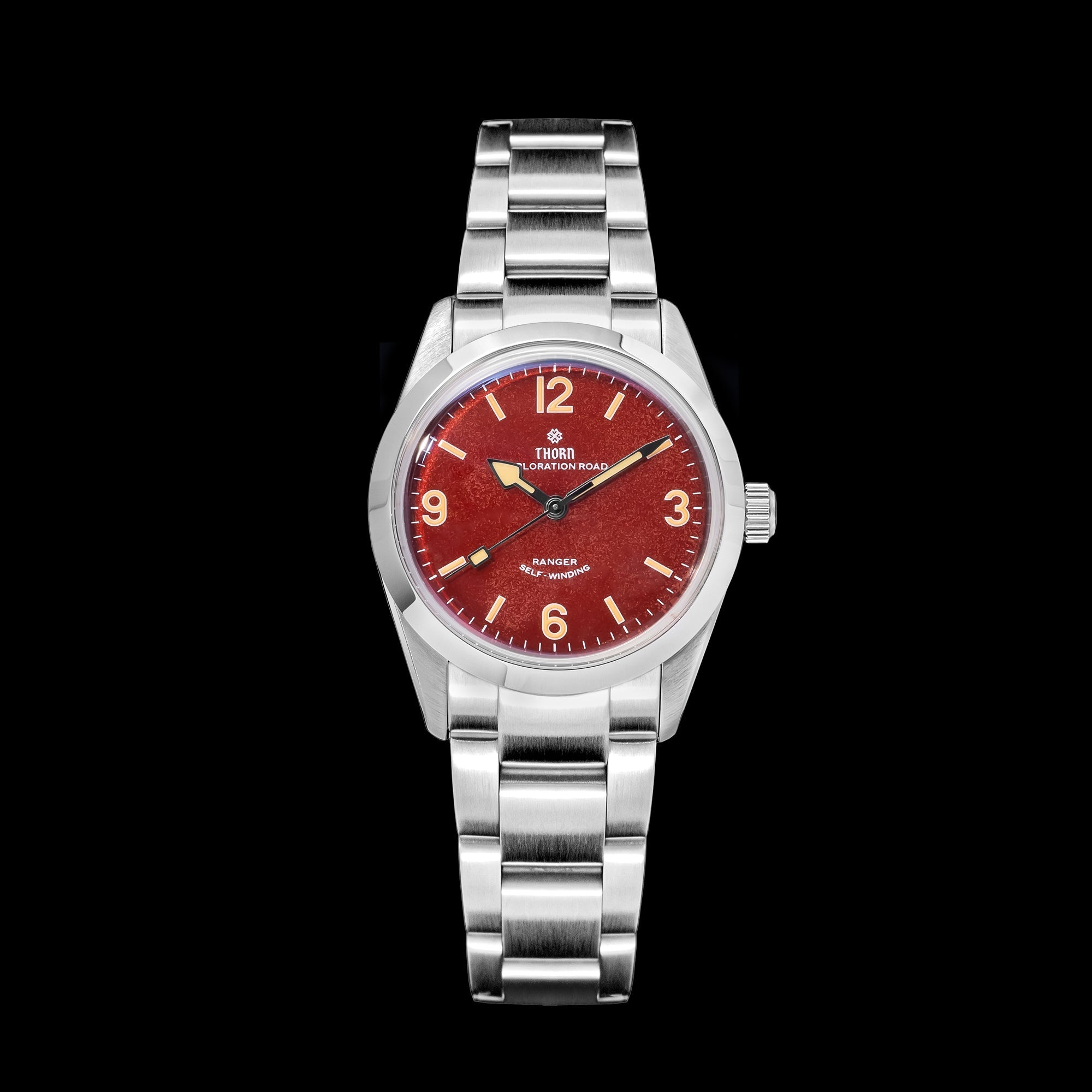 thorn 34mm vintage mechanical watch t003 thorn 34mm vintage mechanical watch t003