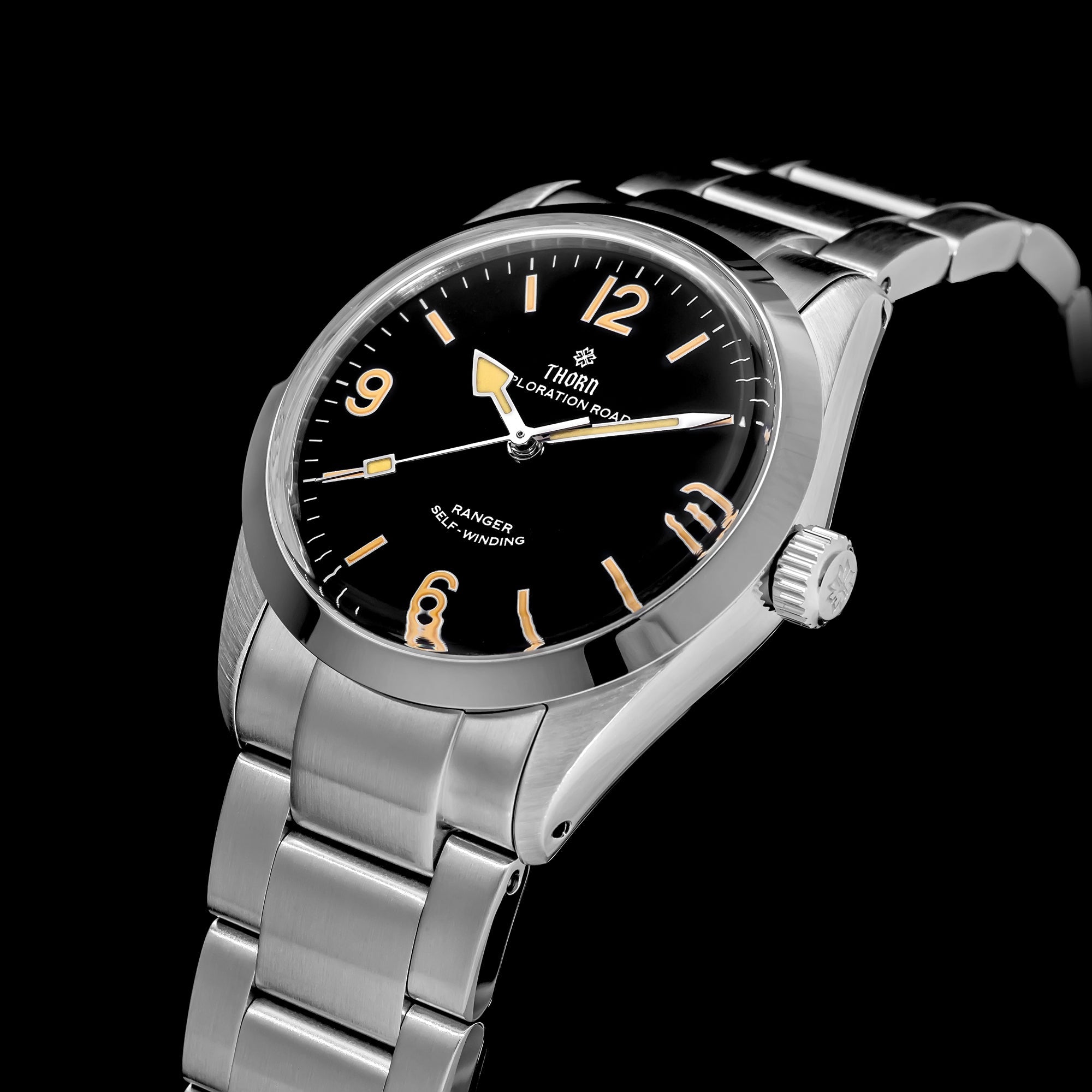 thorn 34mm vintage mechanical watch t003 thorn 34mm vintage mechanical watch t003