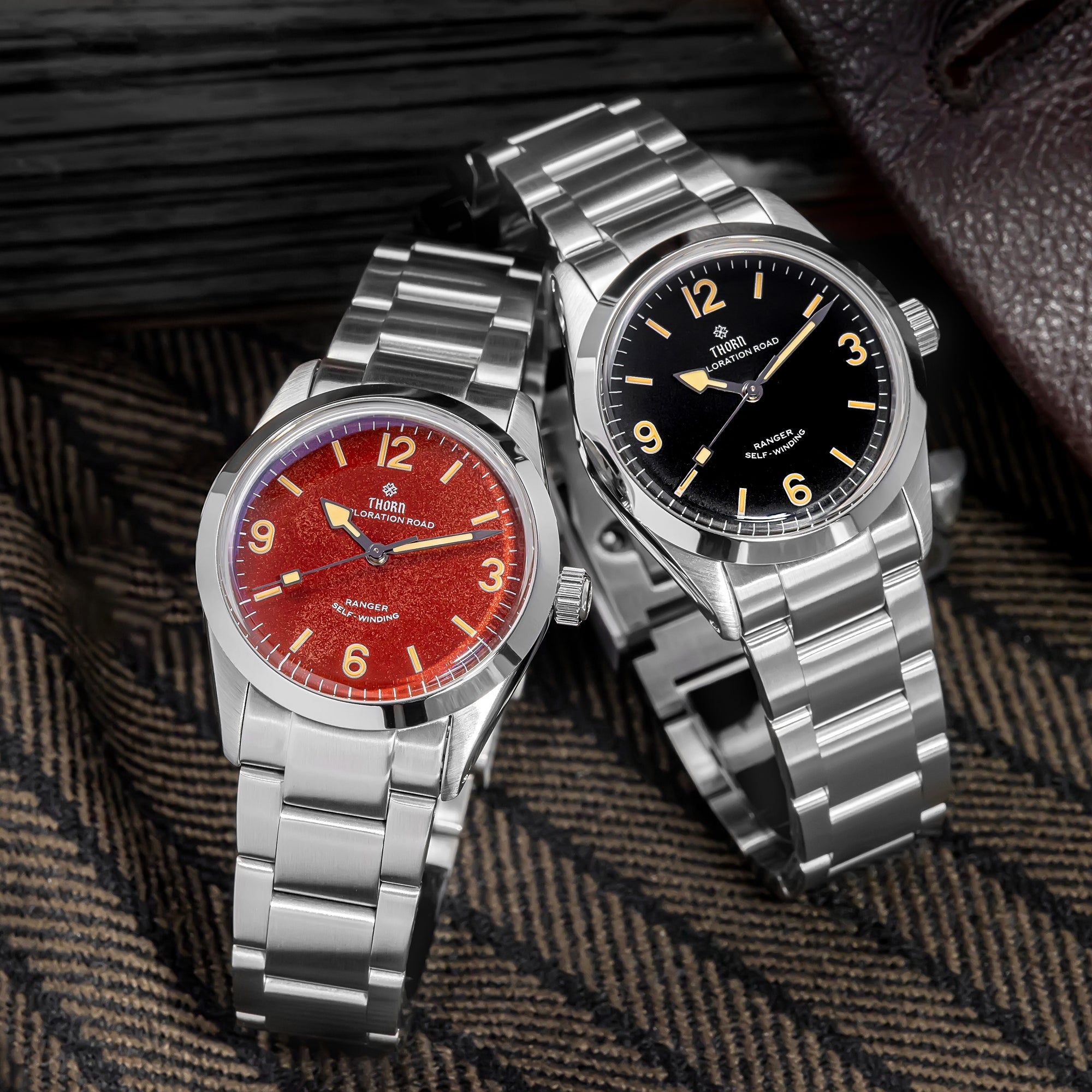 thorn 34mm vintage mechanical watch t003 thorn 34mm vintage mechanical watch t003