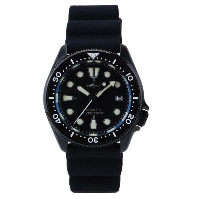 heimdallr pvd black skx007 automatic watch heimdallr pvd black skx007 automatic watch