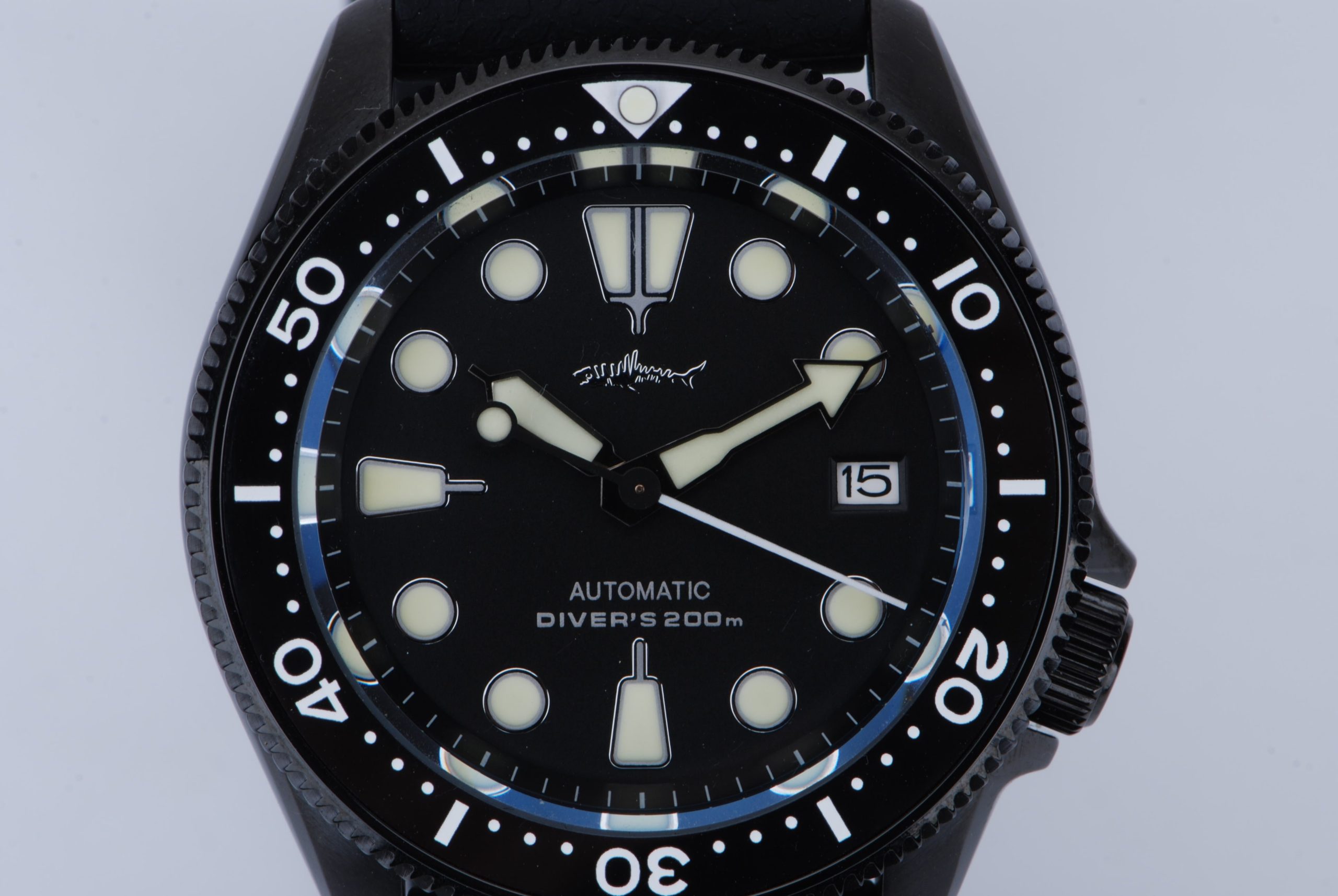 heimdallr pvd black skx007 automatic watch heimdallr pvd black skx007 automatic watch