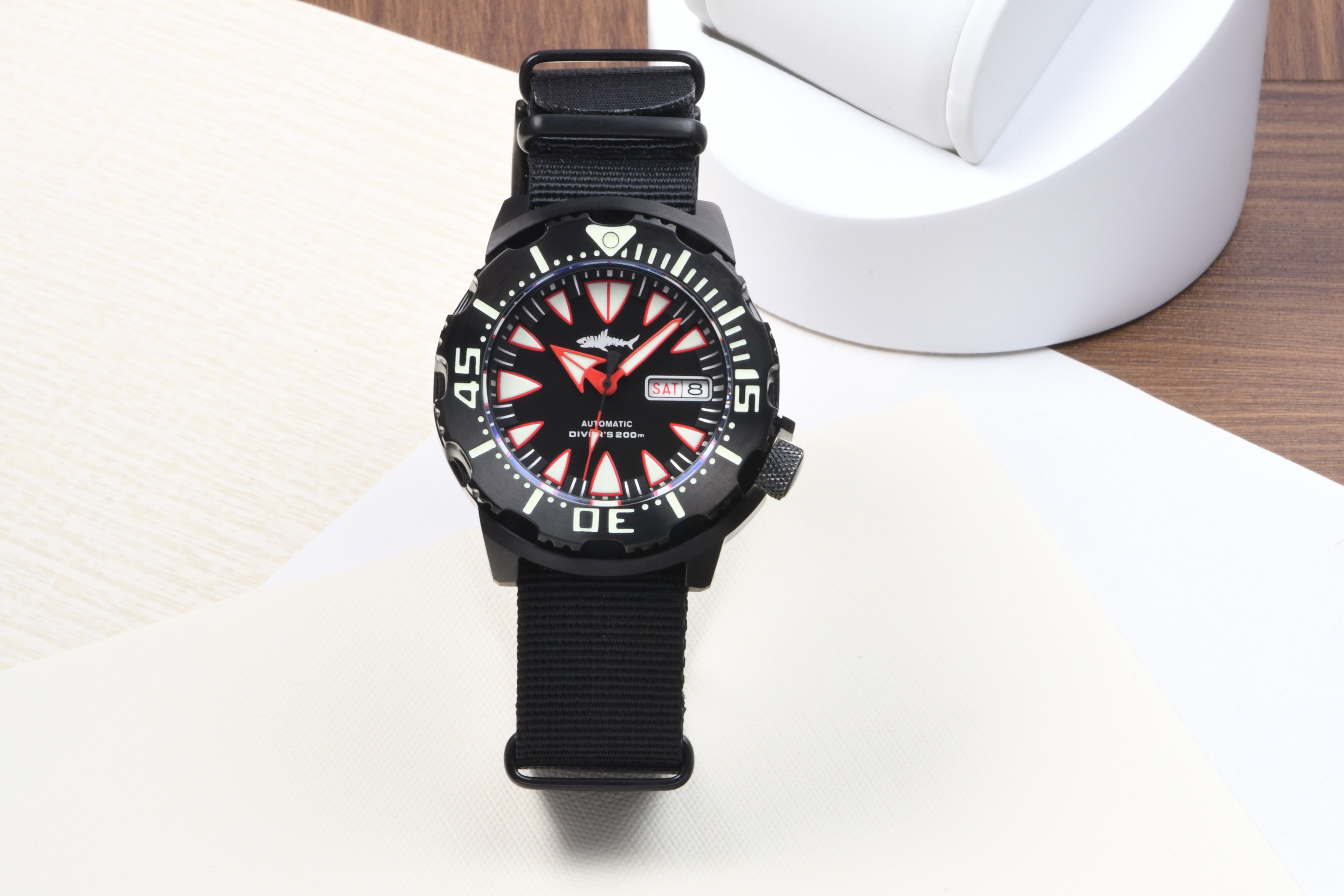 heimdallr sharkey ocean monster dive watch heimdallr sharkey ocean monster dive watch