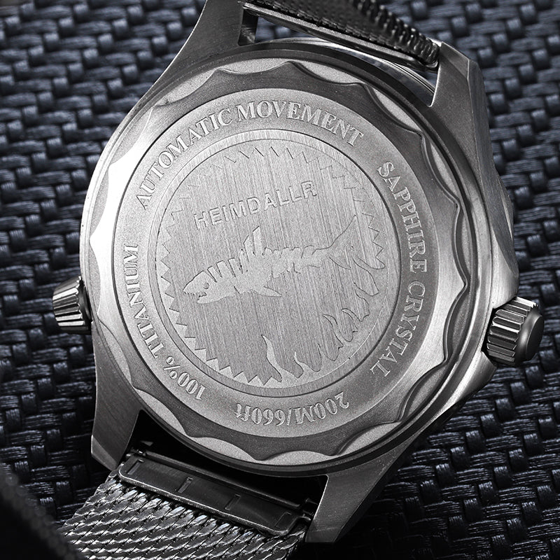 v2 heimdallr titanium wave dial nttd dive watch v2 heimdallr titanium wave dial nttd dive watch