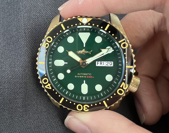 heimdallr bronze skx007 mechanical watches heimdallr bronze skx007 mechanical watches