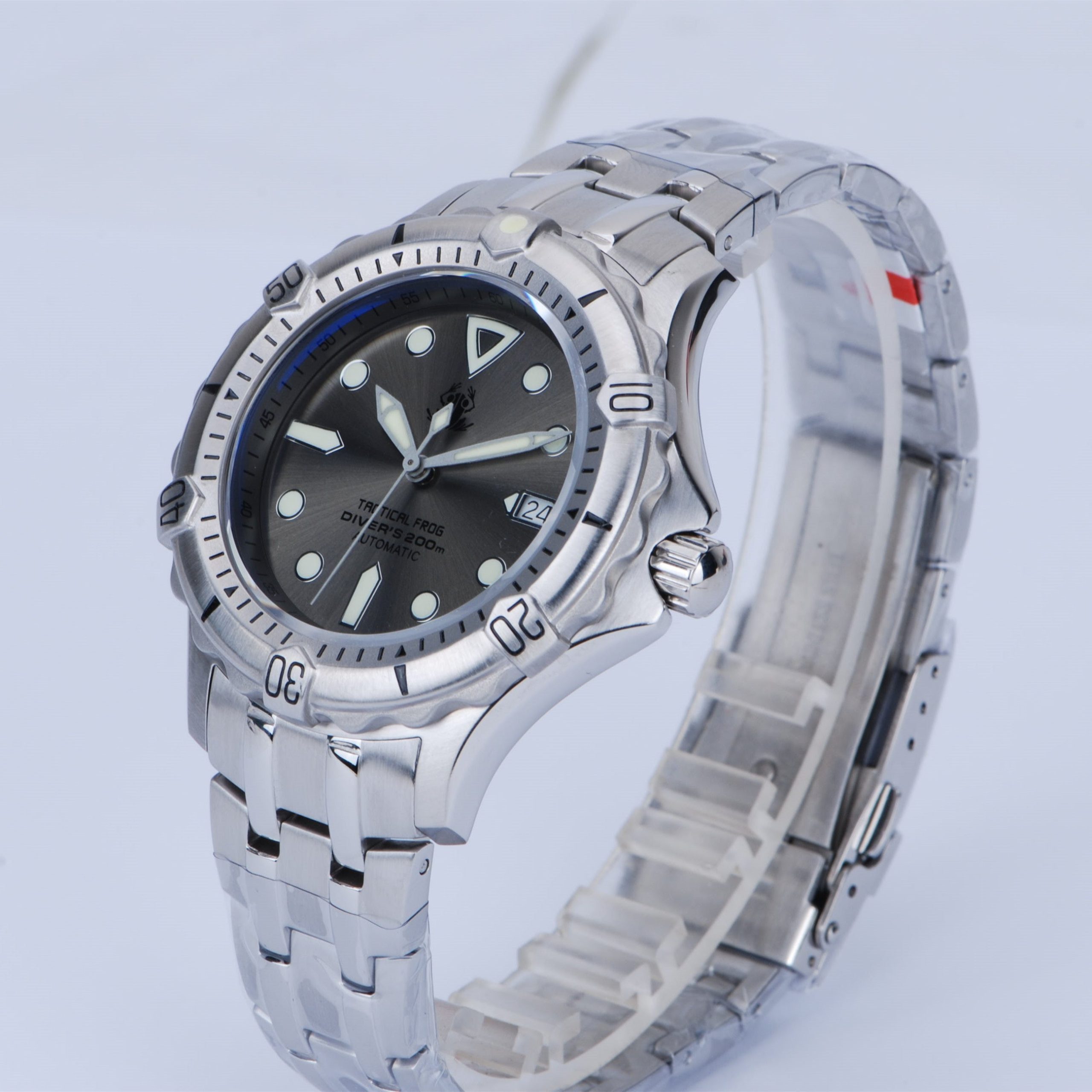 tacitcal frog retro leopard vintage diving watch tacitcal frog retro leopard vintage diving watch