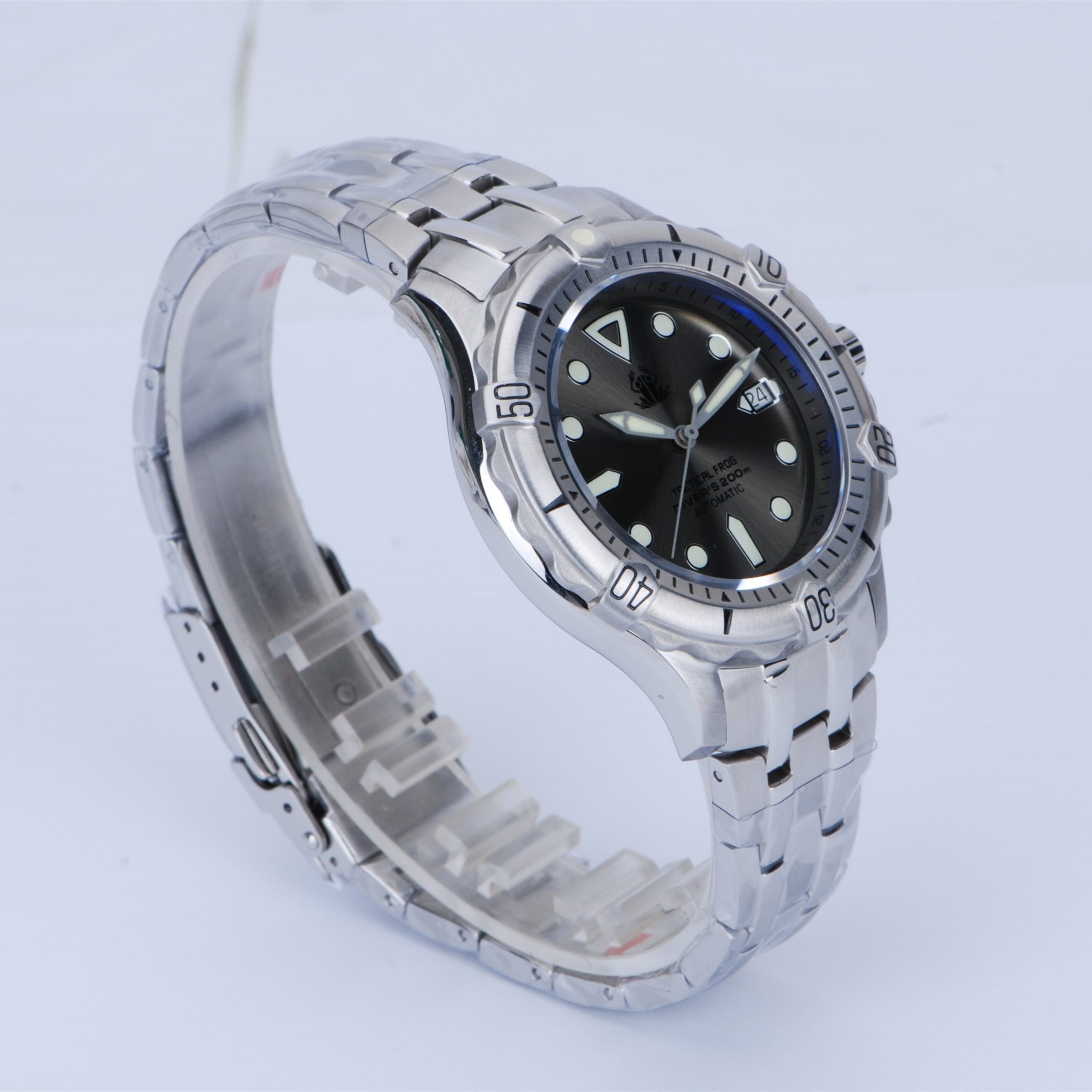 tacitcal frog retro leopard vintage diving watch tacitcal frog retro leopard vintage diving watch