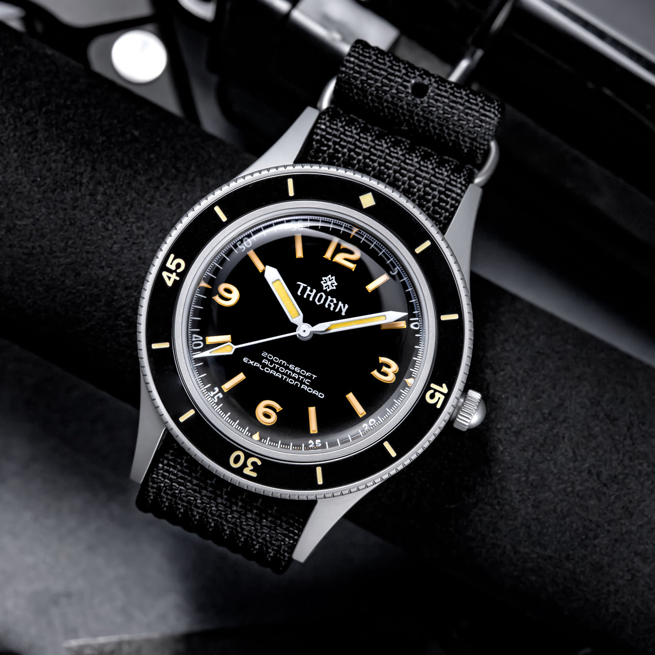 thorn vintage 50 fathoms dive watch thorn vintage 50 fathoms dive watch