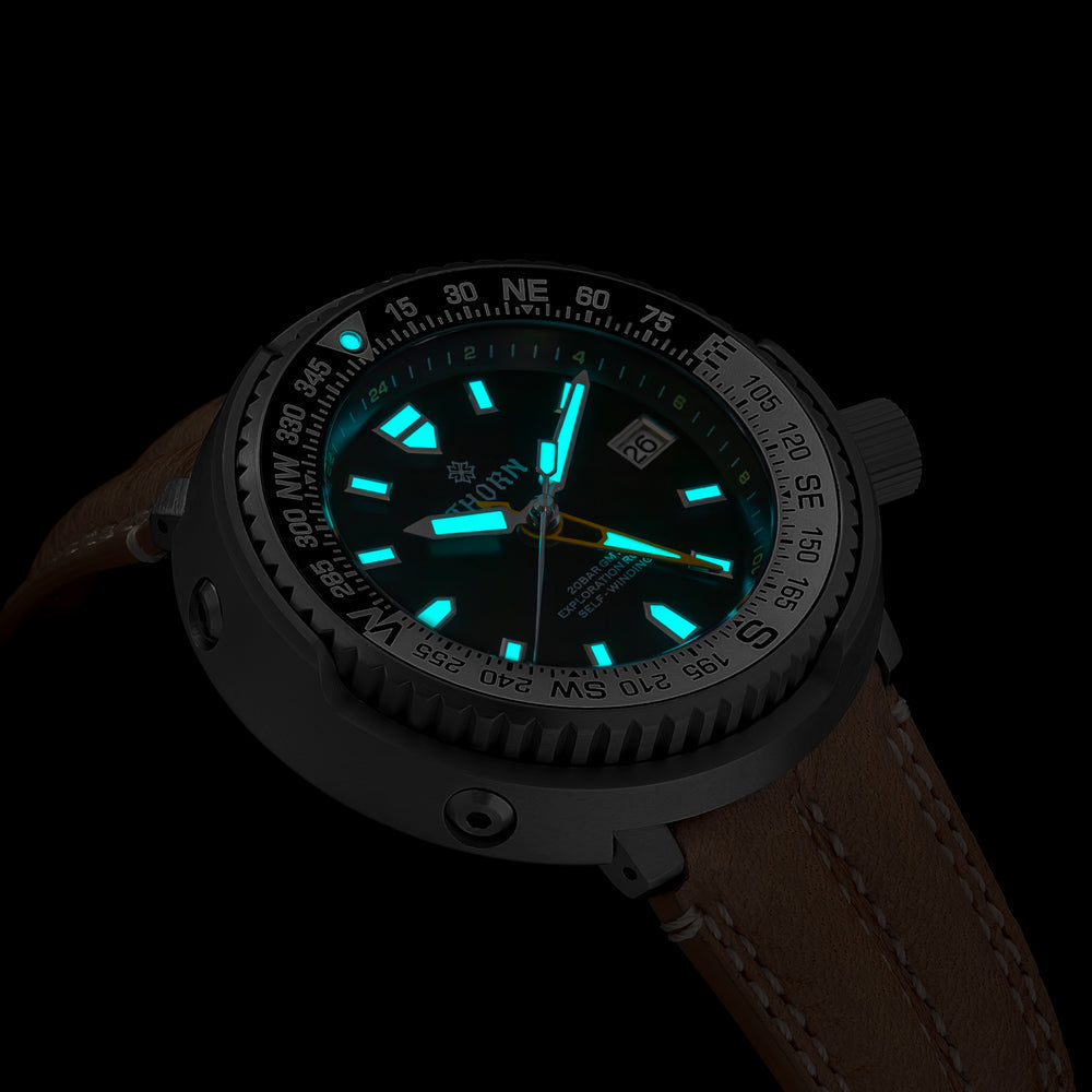 thorn t012 titanium nh34 gmt diver watch thorn t012 titanium nh34 gmt diver watch
