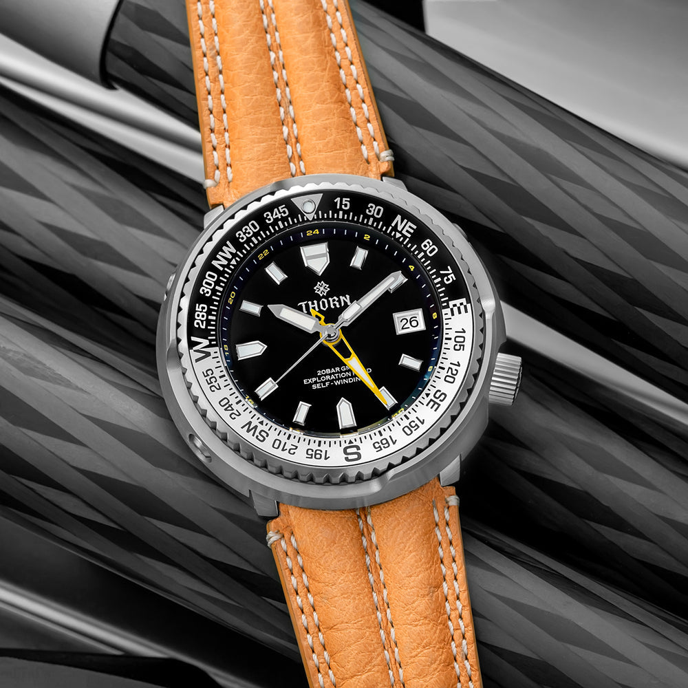 thorn t012 titanium nh34 gmt diver watch thorn t012 titanium nh34 gmt diver watch