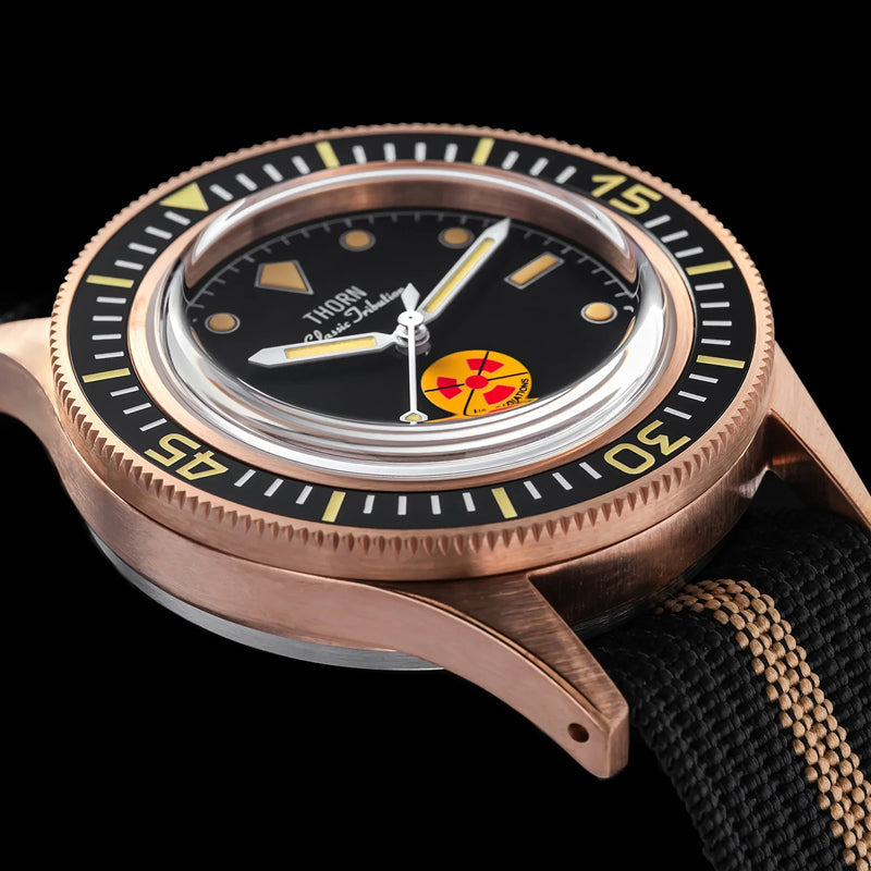 thorn retro 50 fathoms bronze diver watch thorn retro 50 fathoms bronze diver watch
