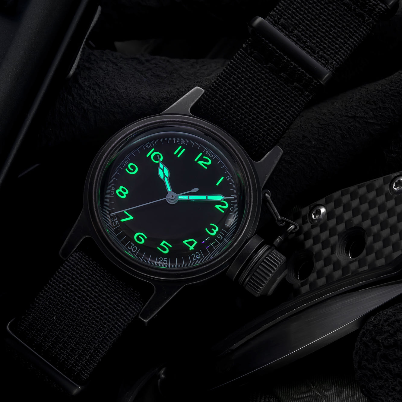 thorn sterile 36mm automatic retro military watch thorn sterile 36mm automatic retro military watch