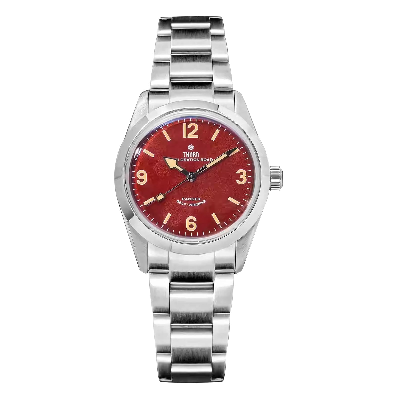 thorn 34mm vintage mechanical watch t003 thorn 34mm vintage mechanical watch t003
