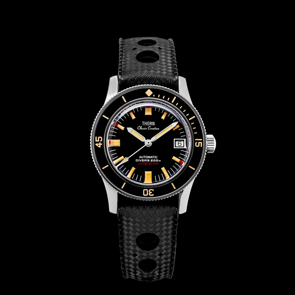 thorn 38mm titanium 50 fathoms dive watch thorn 38mm titanium 50 fathoms dive watch