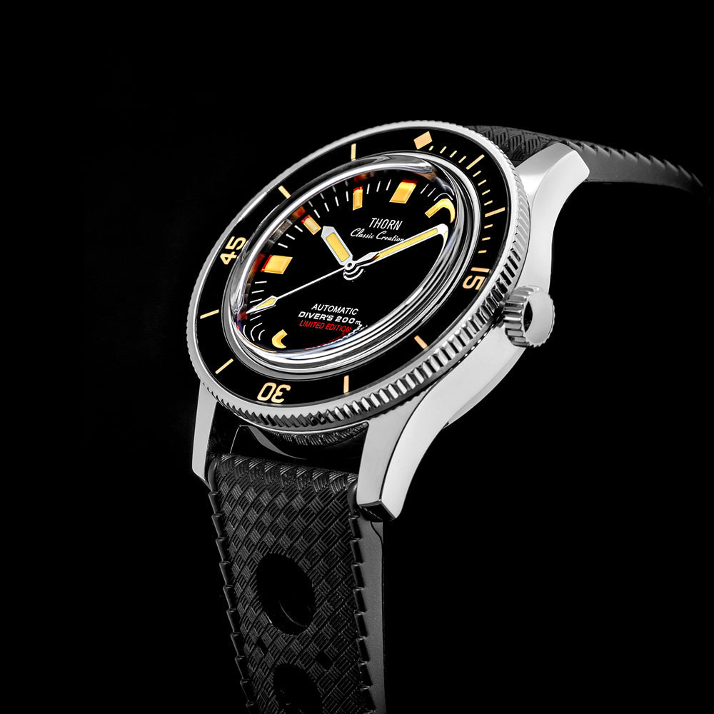thorn 38mm titanium 50 fathoms dive watch thorn 38mm titanium 50 fathoms dive watch