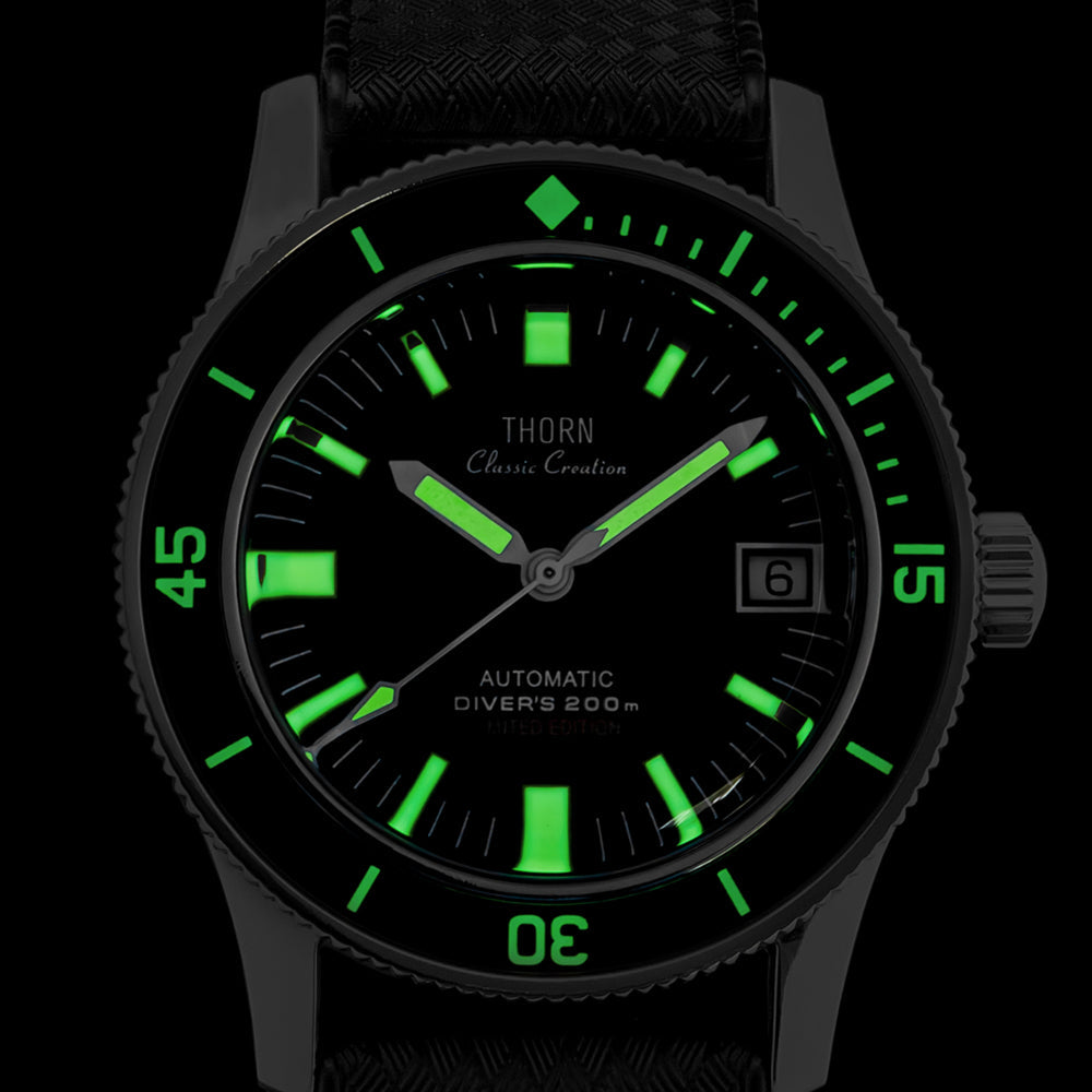 thorn 38mm titanium 50 fathoms dive watch thorn 38mm titanium 50 fathoms dive watch