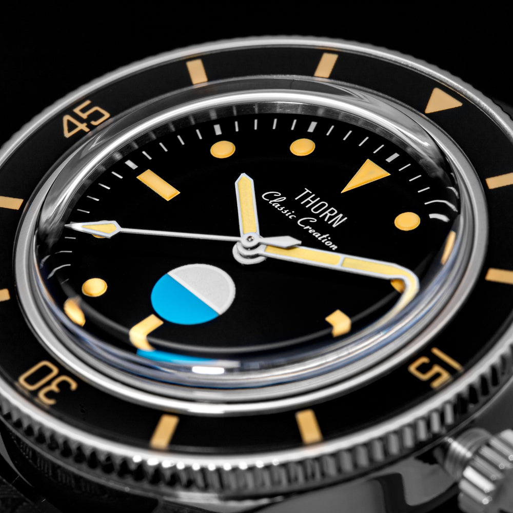 thorn 38mm titanium 50 fathoms dive watch thorn 38mm titanium 50 fathoms dive watch