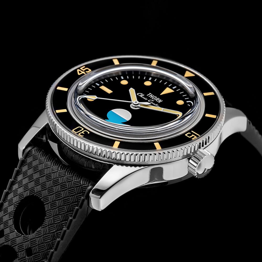 thorn 38mm titanium 50 fathoms dive watch thorn 38mm titanium 50 fathoms dive watch