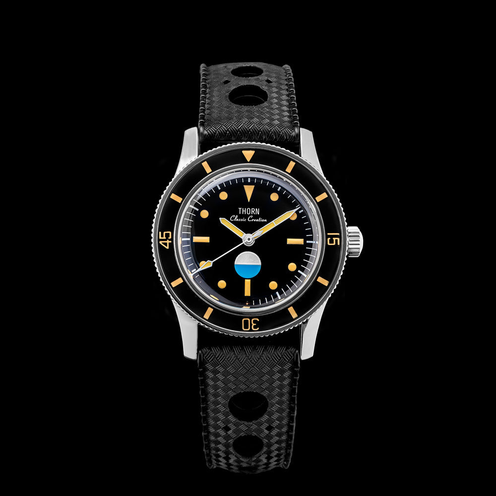 thorn 38mm titanium 50 fathoms dive watch thorn 38mm titanium 50 fathoms dive watch