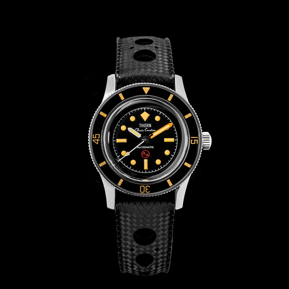 thorn 38mm titanium 50 fathoms dive watch thorn 38mm titanium 50 fathoms dive watch