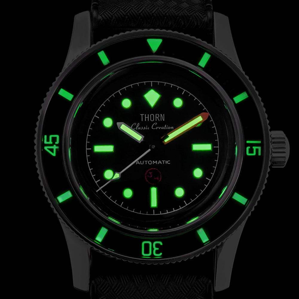 thorn 38mm titanium 50 fathoms dive watch thorn 38mm titanium 50 fathoms dive watch
