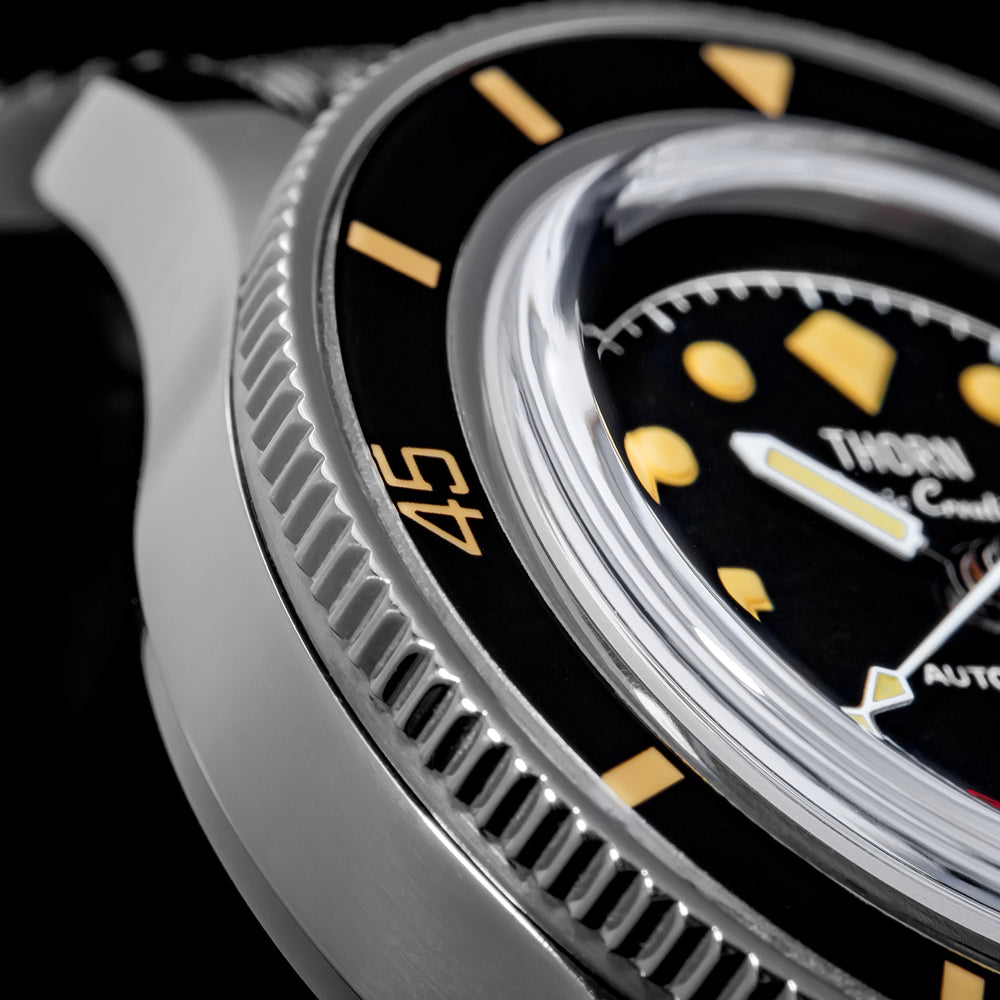 thorn 38mm titanium 50 fathoms dive watch thorn 38mm titanium 50 fathoms dive watch