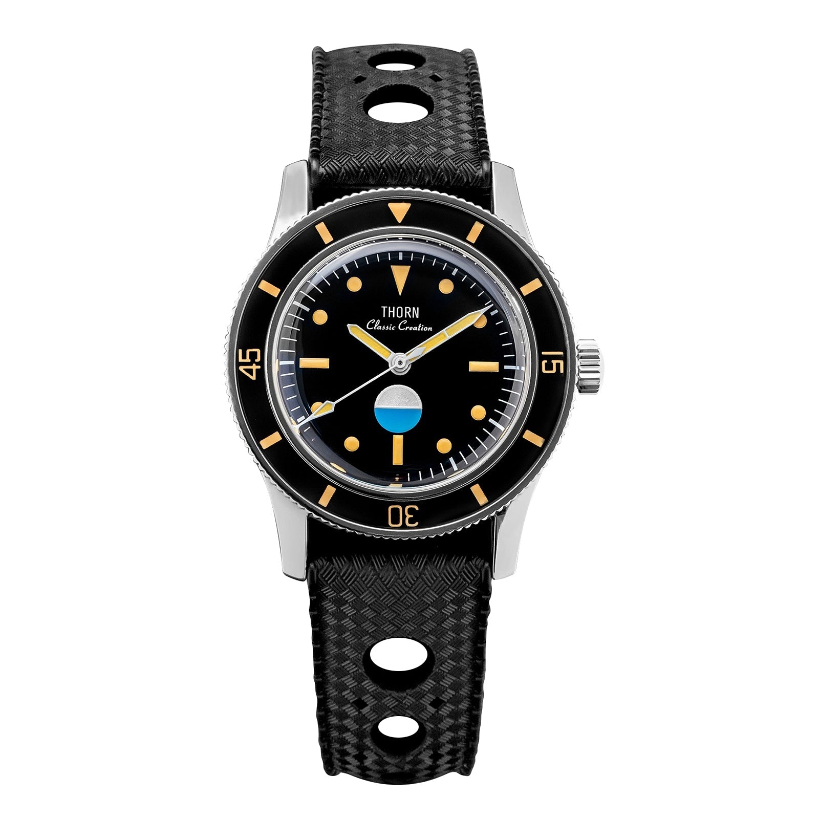thorn 38mm titanium 50 fathoms dive watch thorn 38mm titanium 50 fathoms dive watch