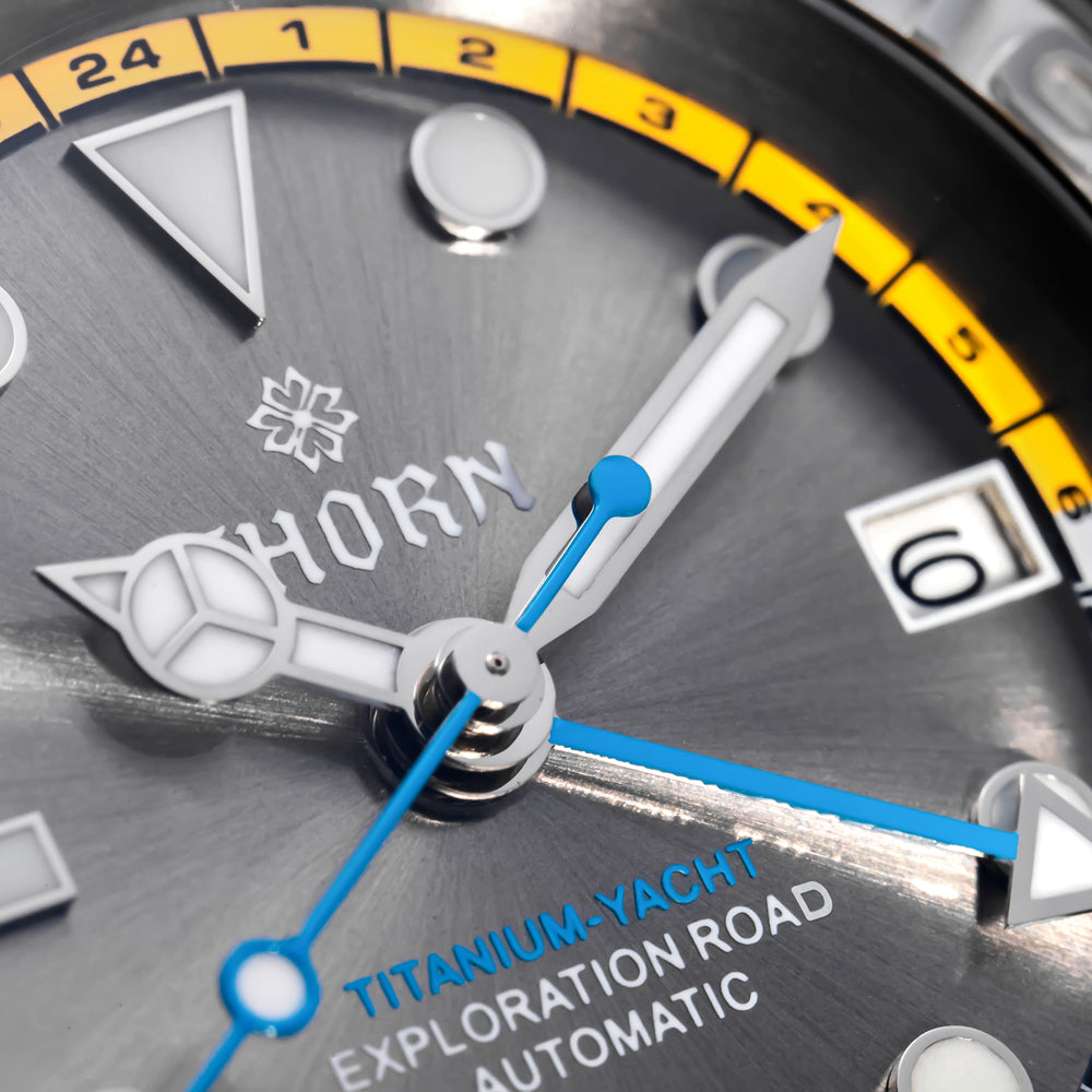 ★fall sale★thorn titanium helium valve nh34 gmt sub watch ★fall sale★thorn titanium helium valve nh34 gmt sub watch