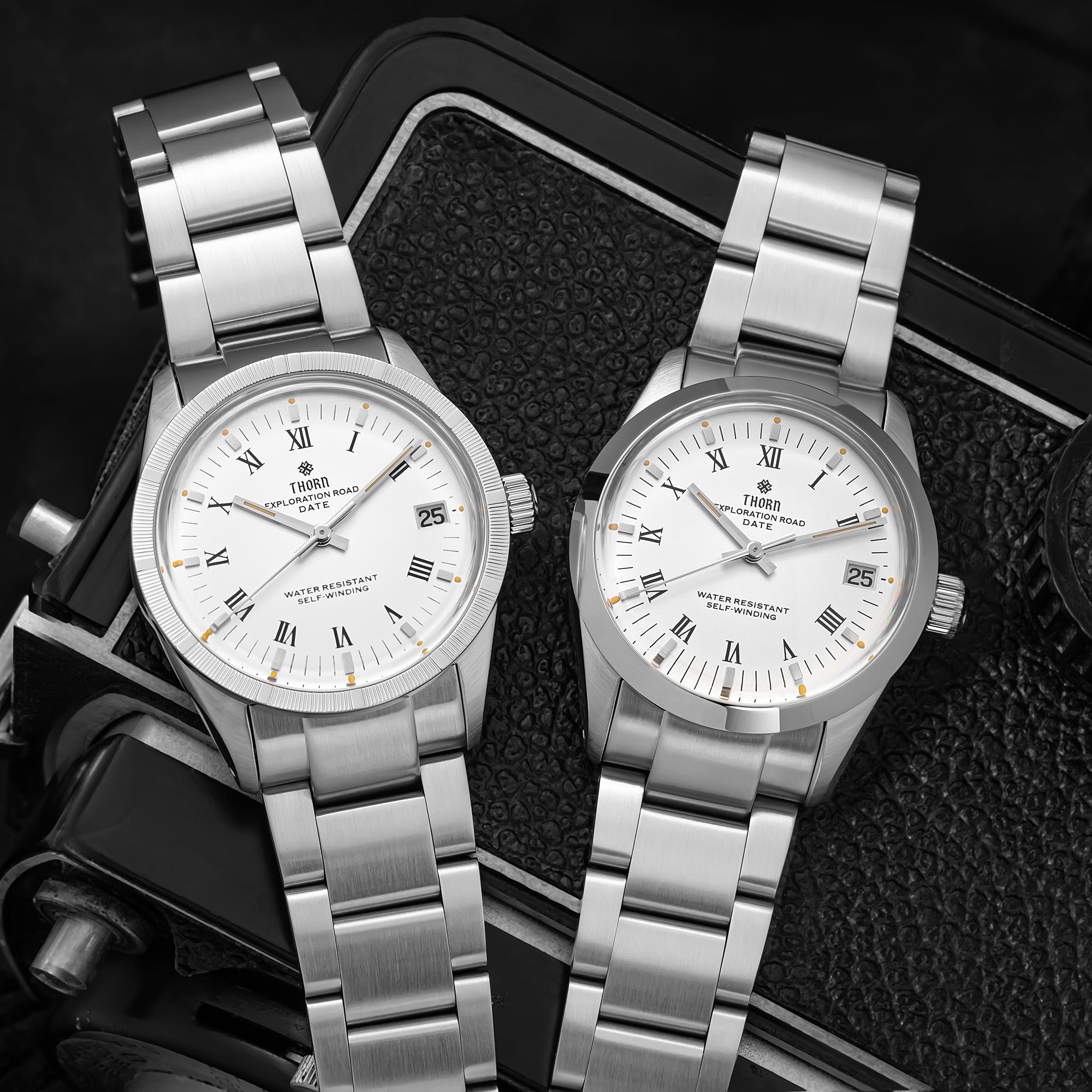 thorn 34mm pt5000 retro mechanical watch t004 thorn 34mm pt5000 retro mechanical watch t004