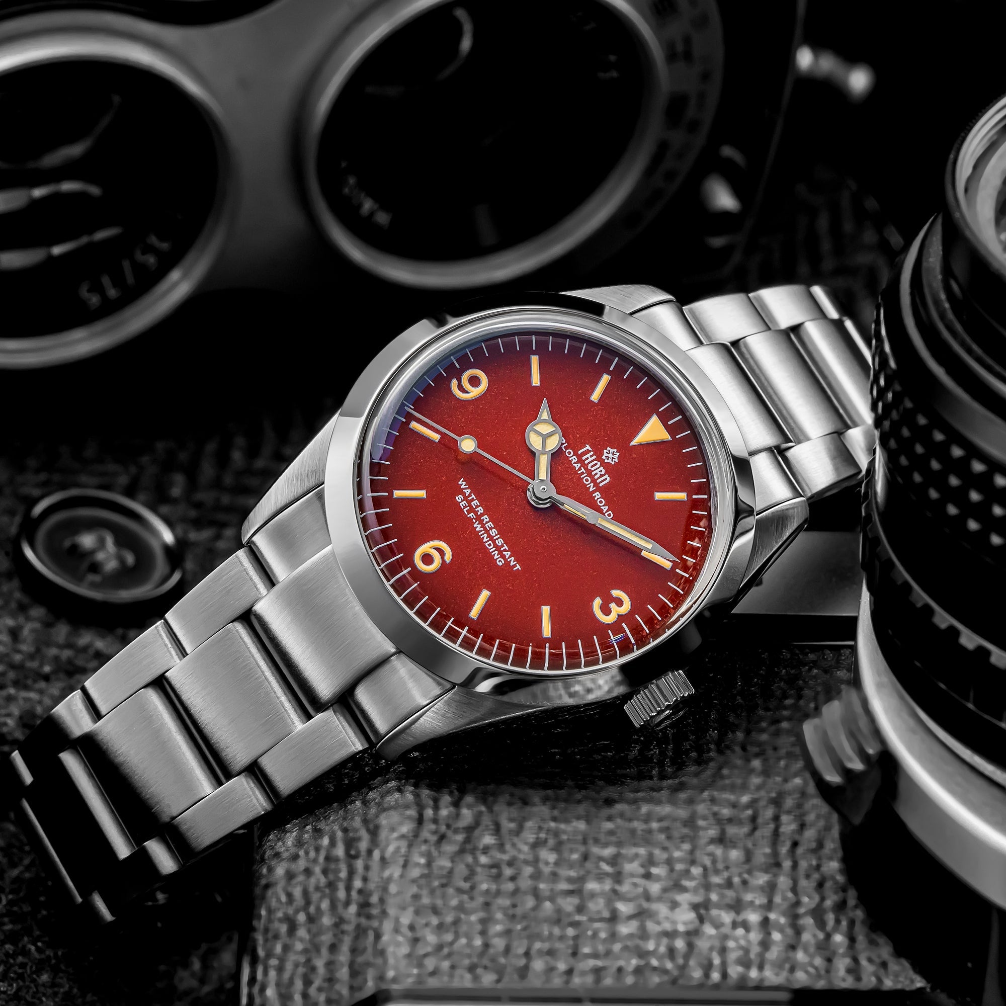 thorn 34mm vintage mechanical watch t005 thorn 34mm vintage mechanical watch t005